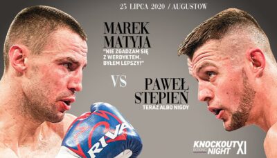 Marek Matyja zmierzy się z Pawłem Stępniem na gali w Augustowie