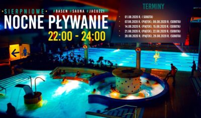 Nocne pływanie w Atolu. Znamy sierpniowe terminy