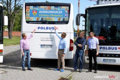 Komunikacja Gminy Oleśnica rusza na trasę