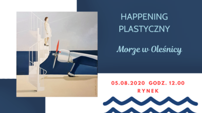 Morze w Oleśnicy. Happening na Rynku