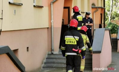 Zadymienie w mieszkaniu przy ul. Rycerskiej