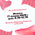 W poniedziałek akcja poboru krwi w Oleśnicy