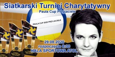 Zagrają charytatywnie w siatkówkę dla Pauliny Procajło
