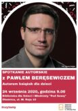 Oleśnicka Biblioteka Publiczna zaprasza na spotkanie autorskie z Pawłem Beręsewiczem