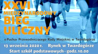 Gminny Ośrodek Sportu i Rekreacji zaprasza na niedzielny bieg uliczny