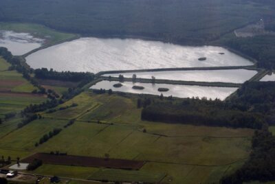 Oleśnickie lasy widziane z lotu ptaka [ZDJĘCIA]