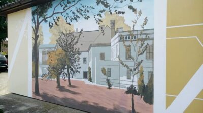 Piękny mural powstał na świetlicy w Świerznej
