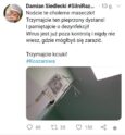 Oleśnicki radny apeluje ze szpitala: noście te cholerne maseczki