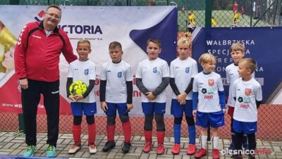 Żacy Pogoni Oleśnica na turnieju Invest Park CCC w Szczawnie Zdroju