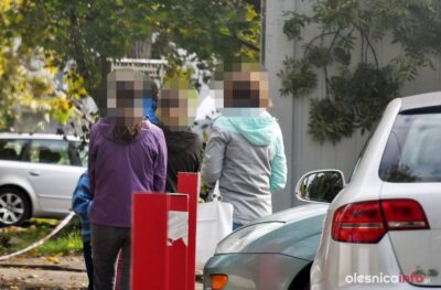 Blisko sto osób dziennie na wymazach przy szpitalu. Przyjeżdżają z całej okolicy