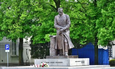 Piłsudski i Dmowski na jednym pomniku w oleśnickim parku?