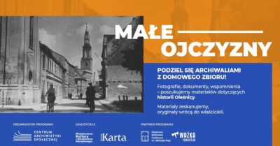 Biblioteka i Fundacja ważka tworzą archiwum społeczne dotyczące Oleśnicy i okolic