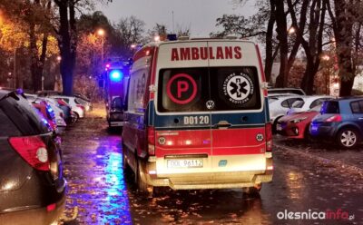 Zasłabnięcie kobiety. Na miejsce wezwano straż i pogotowie