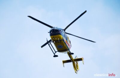 Lotnicze Pogotowie Ratunkowe ląduje w Bierutowie