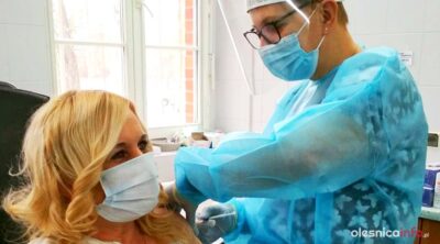 Pracownicy oleśnickiego sanepidu już zaszczepieni przeciwko covid-19