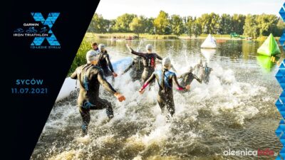 Największy cykl triathlonowy w Polsce Garmin Iron Triathlon 2021 w Sycowie