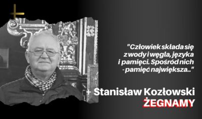 Zmarł Stanisław Kozłowski. Miłośnik Sycowa, wychowawca