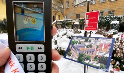 Zamek znów otwarty dla zwiedzających. Tym razem z audioprzewodnikiem