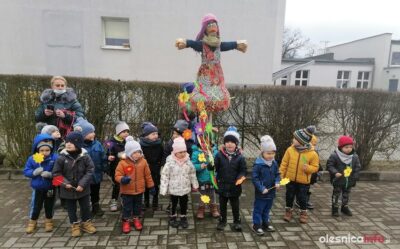Dzieci z Przedszkola nr 3 pożegnały zimę i przywitały wiosnę [ZDJĘCIA]
