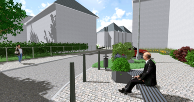 Ulica Matejki i skwerek przy szkole muzycznej przejdą rewitalizację