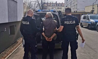 63-latek dusił i szarpał żonę. Na córkę ruszył z maczetą