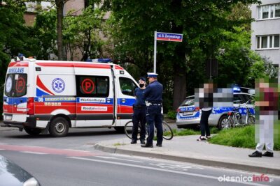 Potrącenie na pasach w Oleśnicy