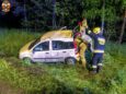 Nocny wypadek pod Ostrowiną. Poszkodowana młoda kobieta