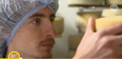 Dzień dobry TVN z wizytą u lokalnego producenta serów