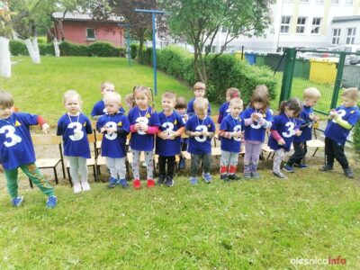 Sprintem do Maratonu, czyli sportowy Dzień Dziecka w Przedszkolu nr 3