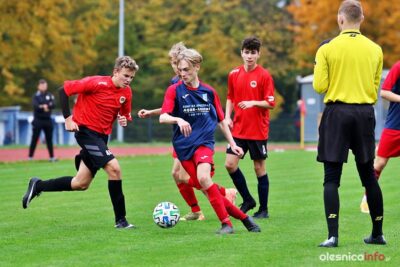 Juniorzy Pogoni Oleśnica w końcu z pełną pulą