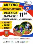Mityng lekkoatletyczny na oleśnickim stadionie