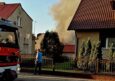 Pożar w Międzyborzu. Mieszkańcy mówią o eksplozji w budynku