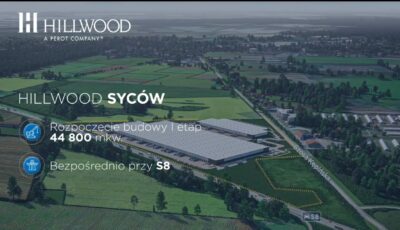 Rozpoczęła się budowy magazynu firmy Hillwood pod Sycowem