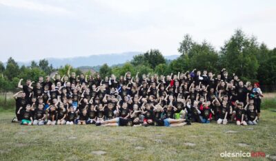 Młodzi karatecy Hikari na obozie w Zawoi