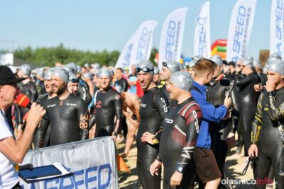 Wystartował Garmin Iron Triathlon nad zalewem w Stradomi [ZDJĘCIA]