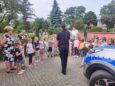 Policjanci z wizytą u przedszkolaków z trójki