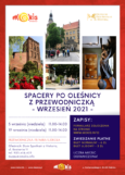 Spacery po Oleśnicy z przewodniczką – wrześniowe terminy