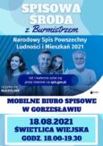 Jutro mobilne biuro spisowe w Gorzesławiu