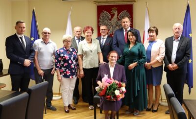 Stulatka uhonorowana przez władze gminy Dobroszyce