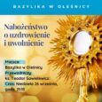 Nabożeństwo o uzdrowienie i uwolnienie w oleśnickiej bazylice