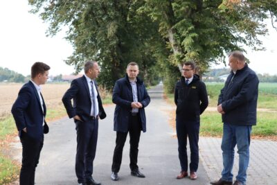 Poseł i wicemarszałek z wizytą w gminie Dobroszyce