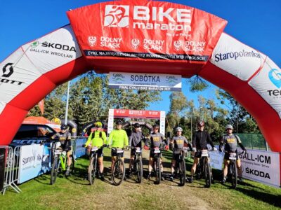 Kolarze HR Max na ostatnim etapie w Sobótce strong