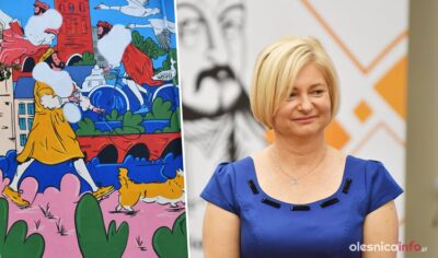 Mural na budynku biblioteki z okazji 75-lecia instytucji kultury już gotowy. Placówka świętuje jubileusz [ZDJĘCIA]