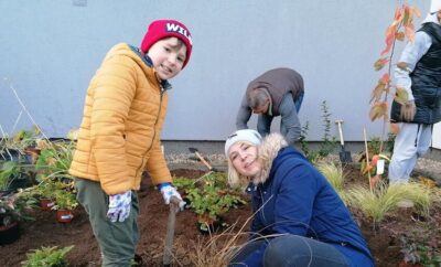 Wyjątkowy ogród powstaje przy Szkole Podstawowej nr 3