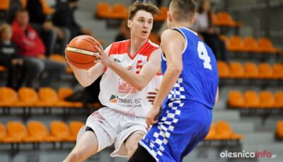 Przetrzebiony kontuzjami Team-Plast KK Oleśnica przegrywa w Katowicach
