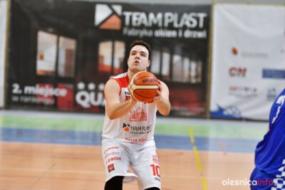 Półmetek rozgrywek 2 ligi koszykarzy. Team-Plast podejmuje Pogoń Prudnik