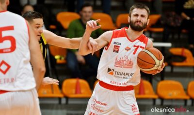 Nie było niespodzianki. Team-Plast KK Oleśnica przegrywa z Maximusem Kąty Wrocławskie [ZDJĘCIA]