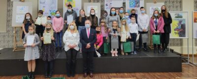 Nagrody dla uczestników konkursów zorganizowanych przez oleśnicki sanepid