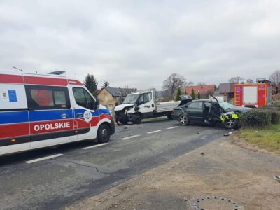 Wypadek w Solnikach Wielkich. Na miejscu lądowało LPR
