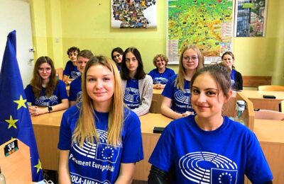 Wirtualna wizyta licealistów w Parlamencie Europejskim